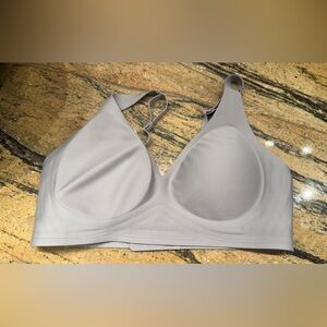 Women's Gray Wireless Bra feline size m
